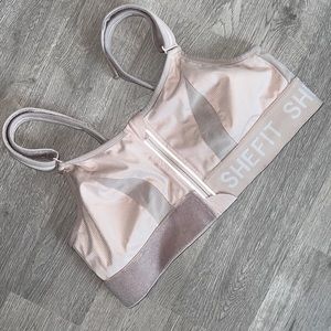 SHEFIT compression sports bra
